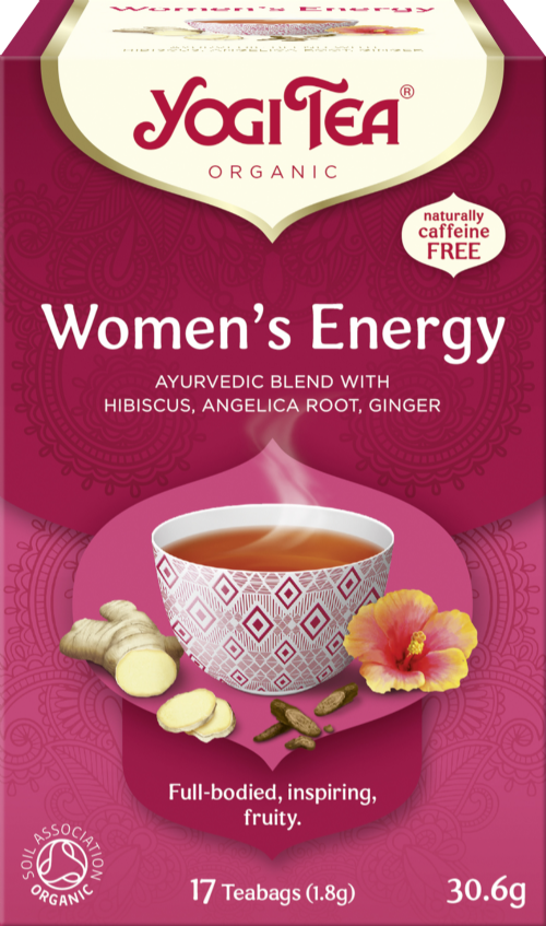 YOGI TEA Women's Energy - 17 Teabags 30.6g