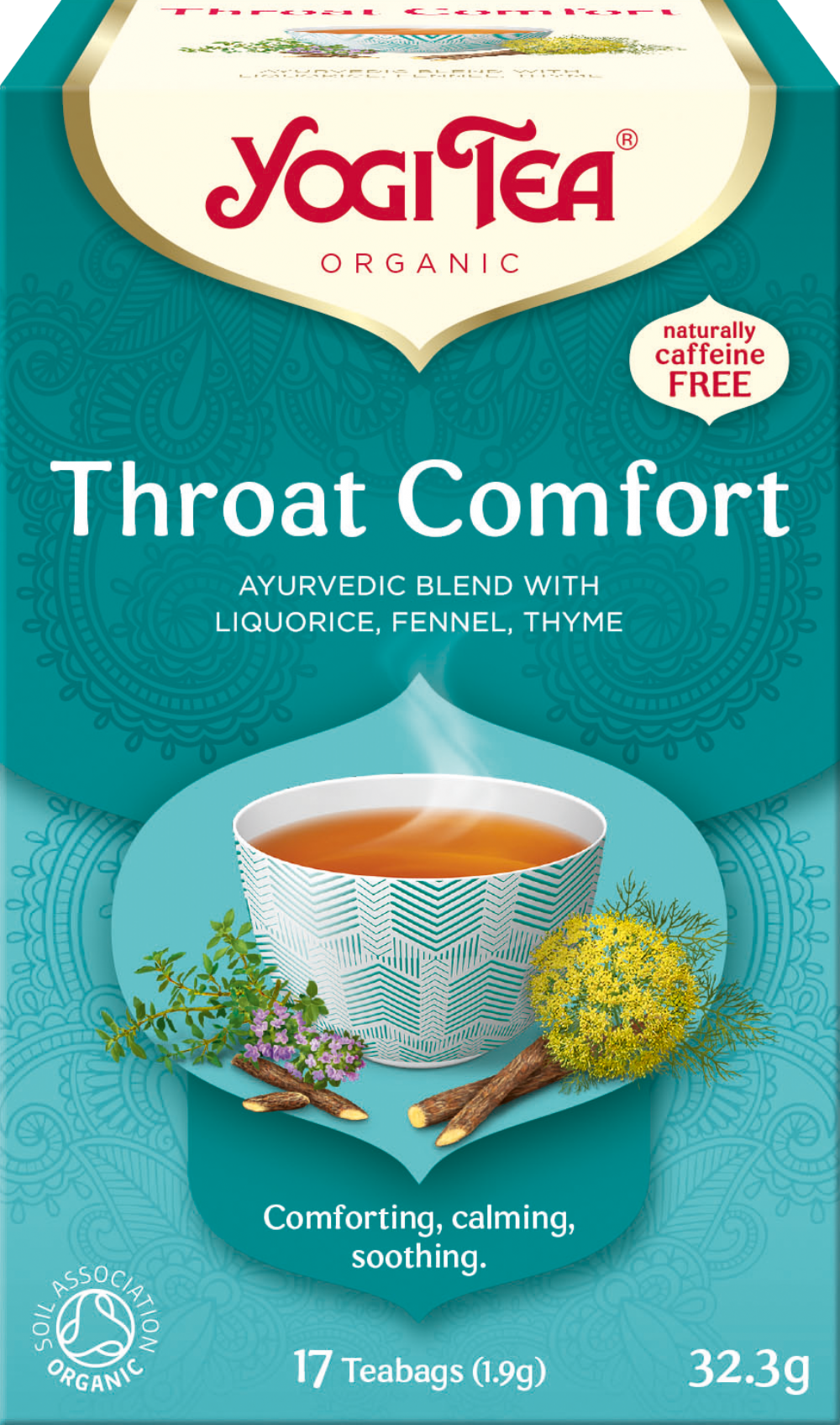 Yogi Tea Throat Comfort - 17 Teabags 32.3g