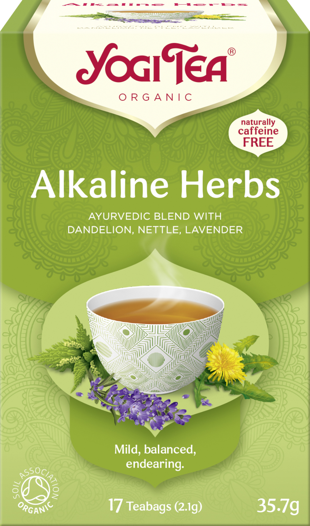 Yogi Tea Alkaline Herbs - 17 Teabags 35.7g