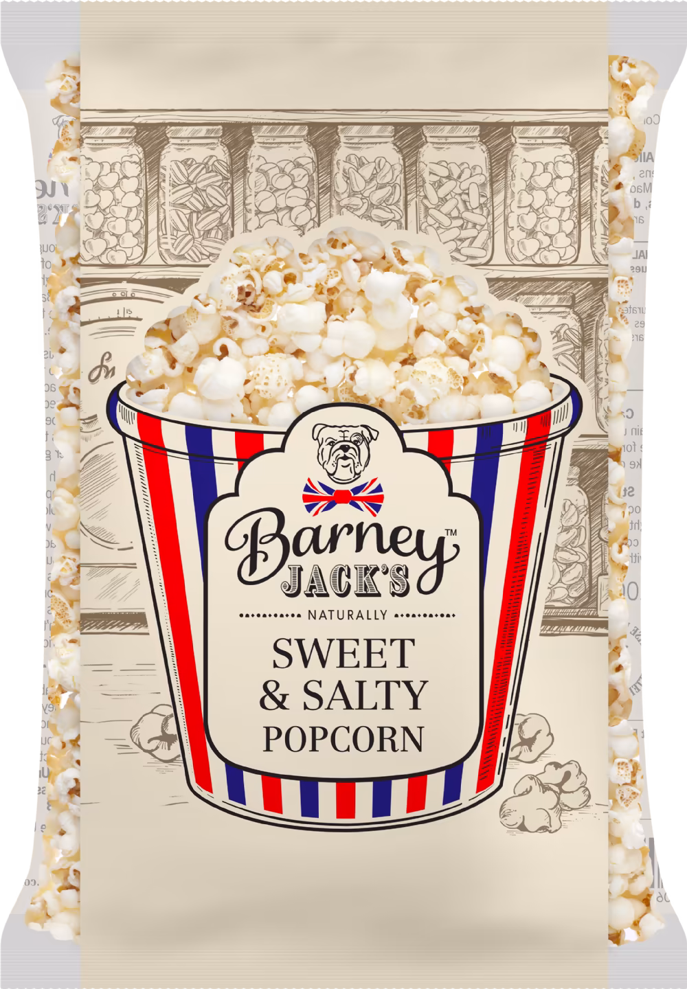 BARNEY JACK'S Sweet & Salty Popcorn 100g