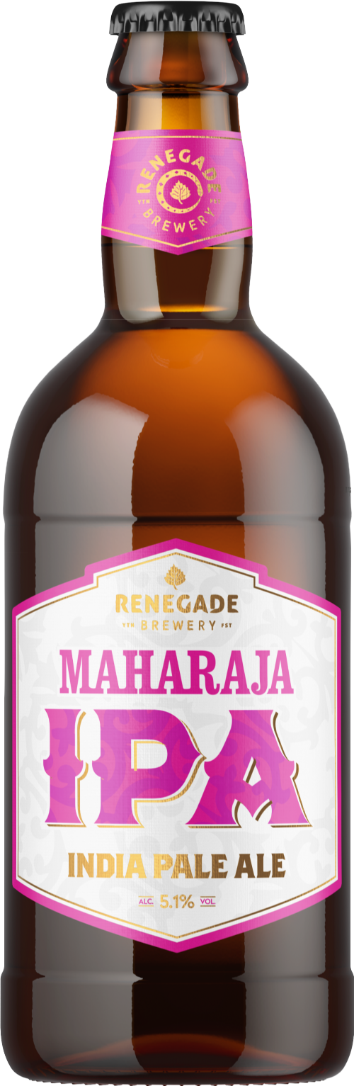 RENEGADE BREWERY Maharaja IPA India Pale Ale 5.1% 500ml