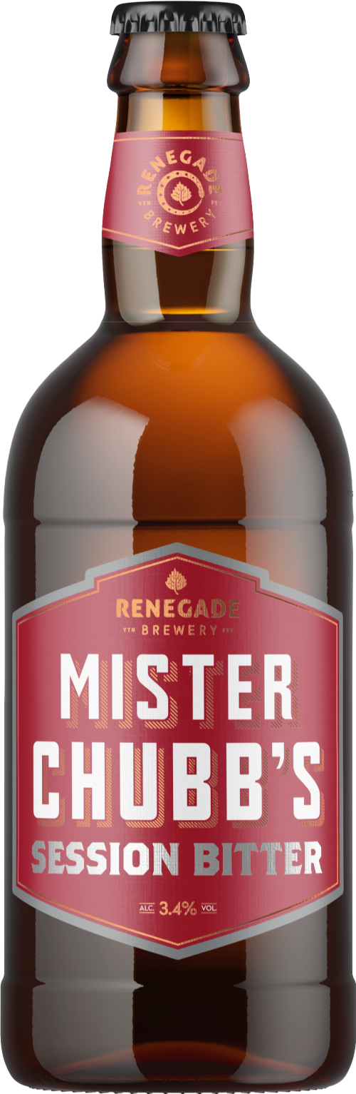 RENEGADE BREWERY Mister Chubb's Session Bitter 3.4% 500ml