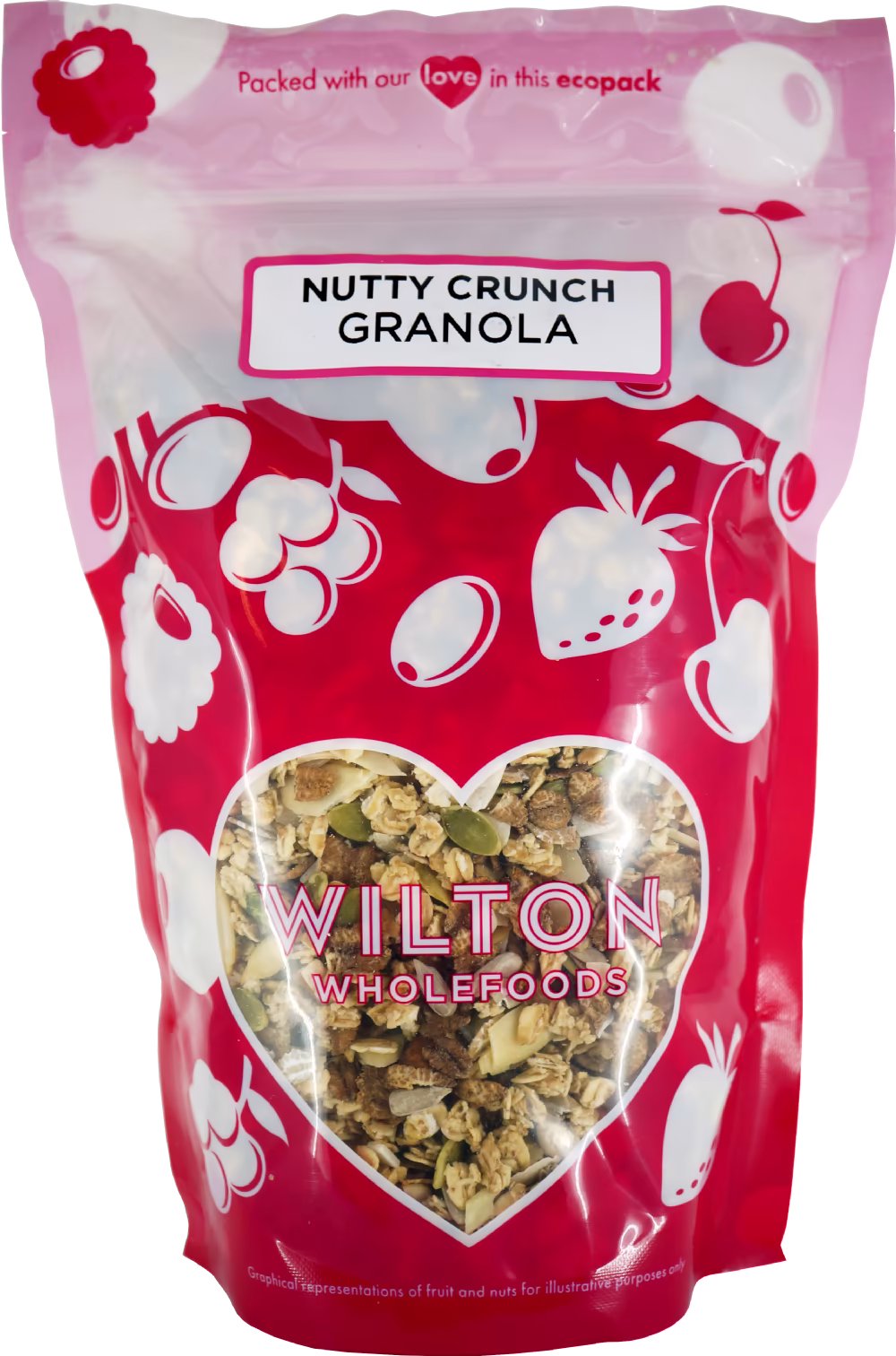 WILTON WHOLEFOODS Nutty Crunch Granola 500g