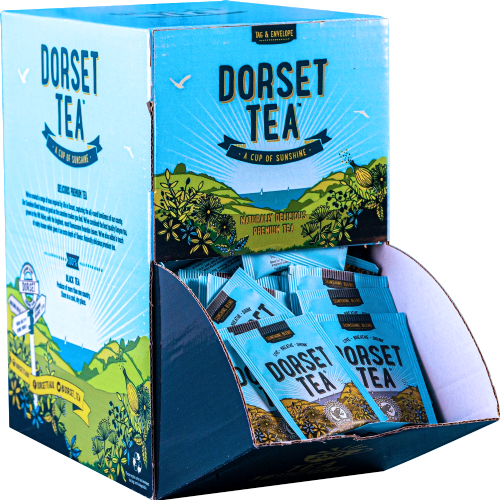 DORSET TEA Tag & Envelope Teabags Dispenser 2.5g