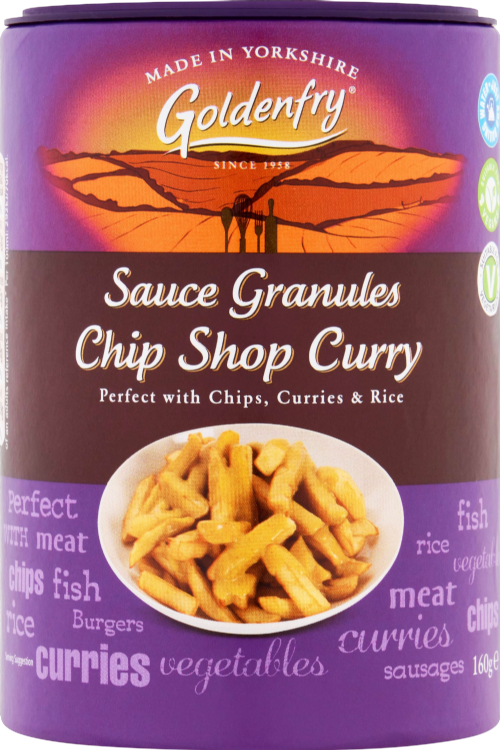 GOLDENFRY Sauce Granules - Chip Shop Curry 160g