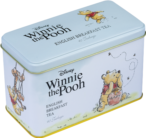 NEW ENGLISH TEAS Winnie the Pooh Tin - English B/Fast 40 T/B