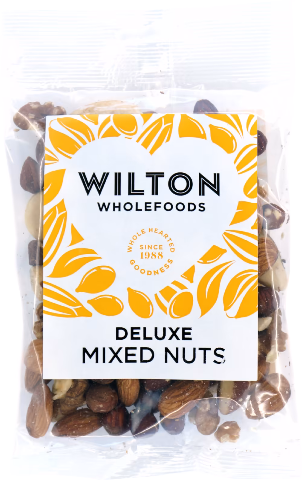 WILTON WHOLEFOODS Deluxe Mixed Nuts 100g