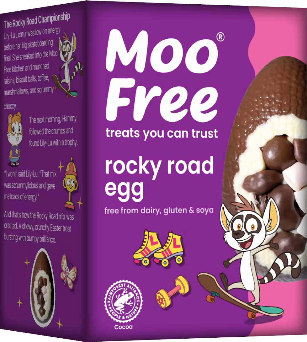MOO FREE Rocky Road Egg 85g