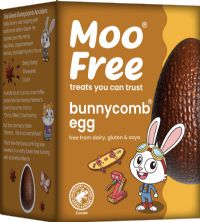 MOO FREE Bunnycomb Egg 85g