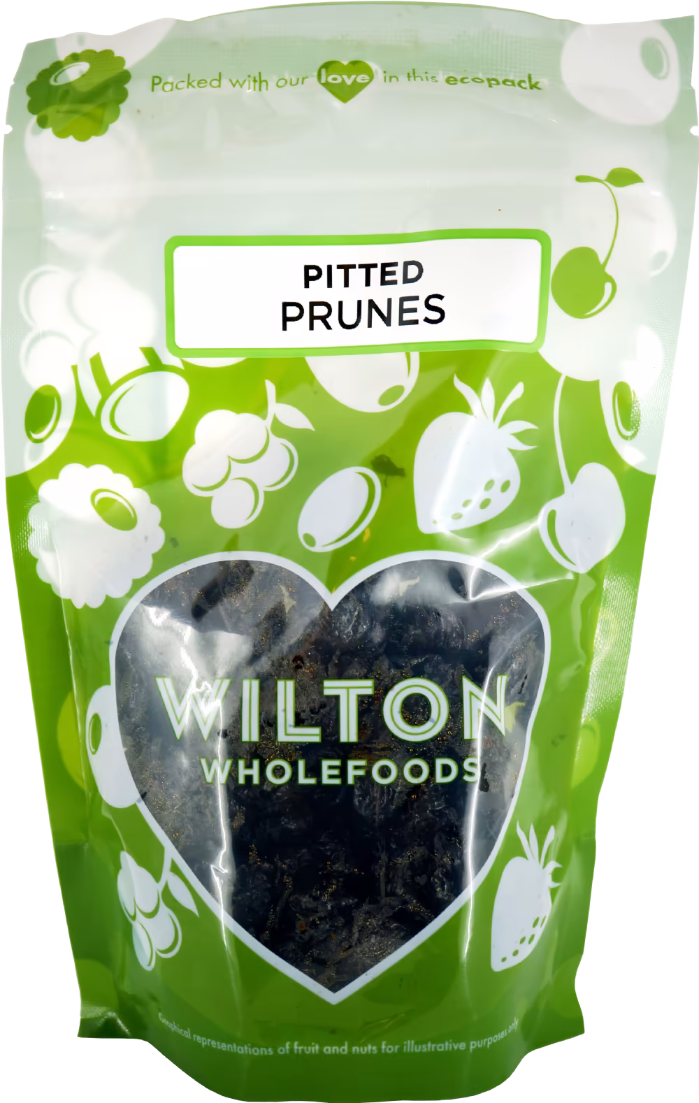 WILTON WHOLEFOODS Pitted Prunes 250g