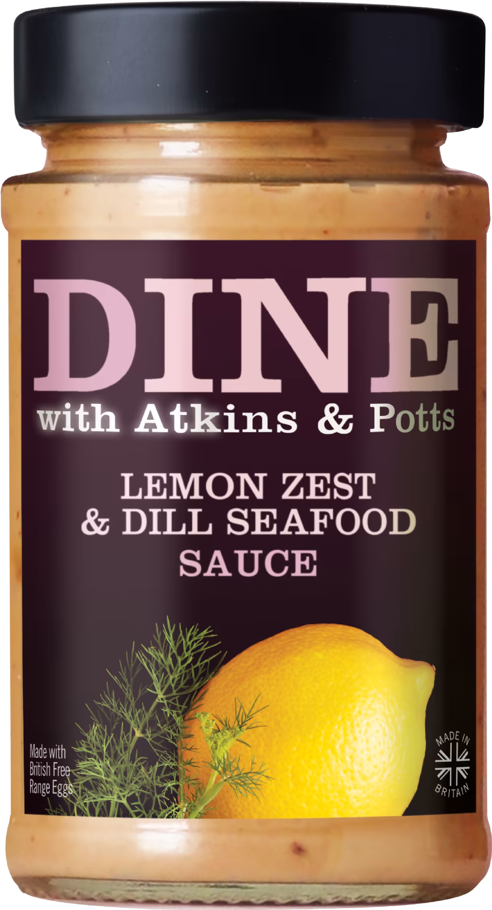 DINE Lemon Zest & Dill Seafood Sauce 180g