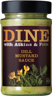 ATKINS & POTTS Dill Mustard Sauce 185g