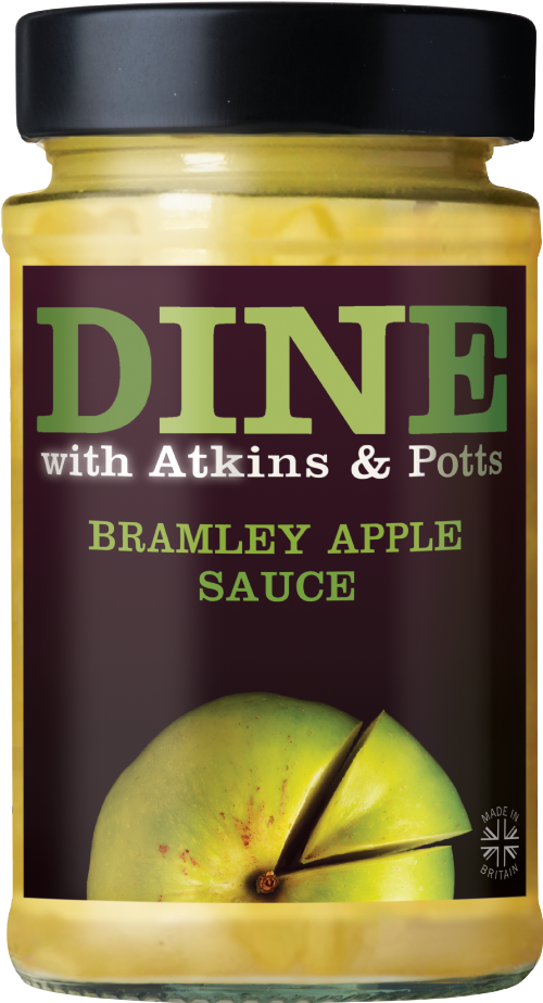 ATKINS & POTTS Bramley Apple Sauce 195g
