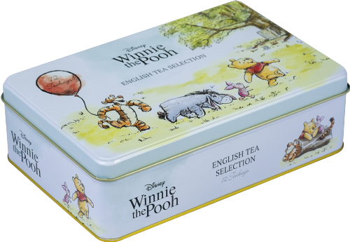 NEW ENGLISH TEAS Winnie the Pooh Tin - Tea Selection 72 T/B