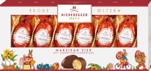 NIEDEREGGER Marzipan Easter Eggs - Gift Box 100g