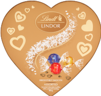 LINDT Lindor Heart Box - Assorted 200g