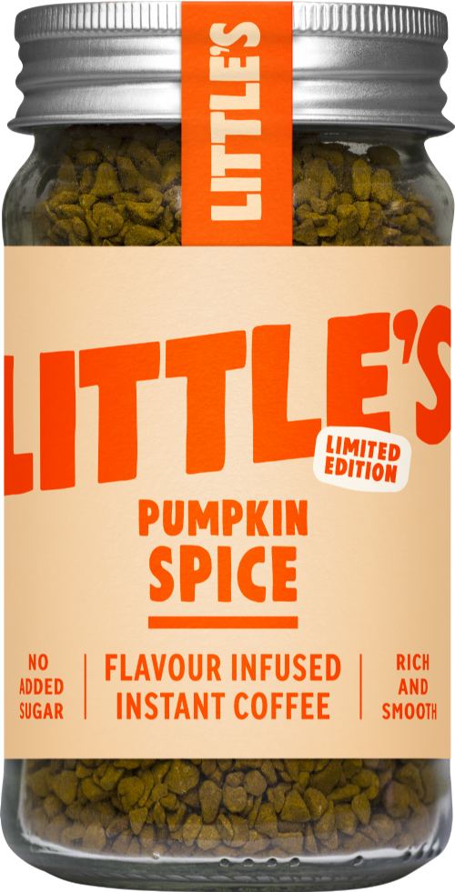 LITTLE'S Pumpkin Spice Flavour Instant Coffee 50g