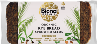 BIONA Organic Rye Bread with Sprouted Seeds 500g