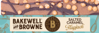 BAKEWELL AND BROWNE Salted Caramel Topped Flapjack 80g
