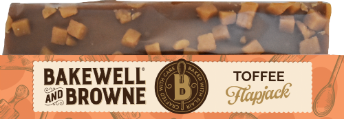 BAKEWELL & BROWNE Toffee Topped Flapjack 80g