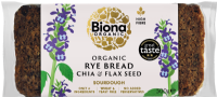 BIONA Organic Rye, Chia & Flax Seed Bread 500g