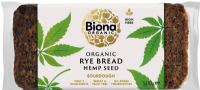 BIONA Organic Rye & Hemp Seed Bread 500g