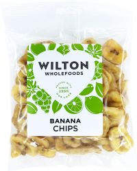 WILTON WHOLEFOODS Banana Chips 100g