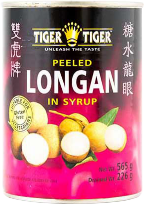 TIGER TIGER Peeled Longan in Syrup 565g