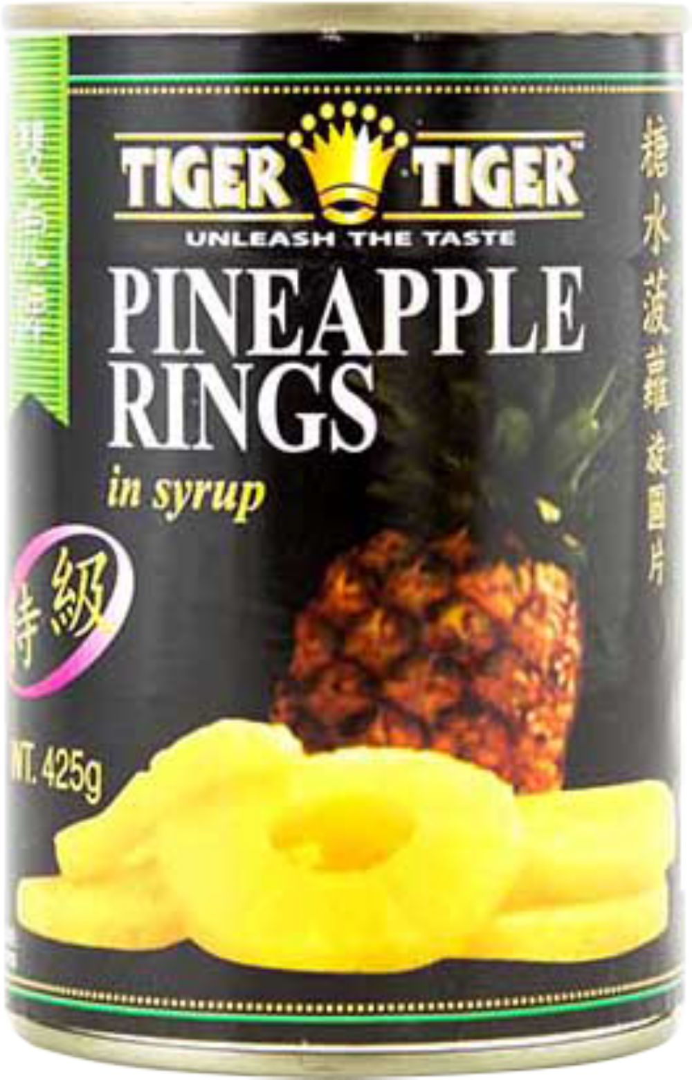 Holleys Fine Foods TIGER TIGER Pineapple Rings in Syrup 425g