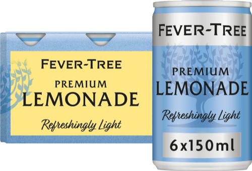 FEVER-TREE Light Lemonade - Cans (6x150ml)
