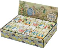 TIN TREATS Beatrix Potter Peter Rabbit Mini Slider Tin with Raspberry Millions 12g