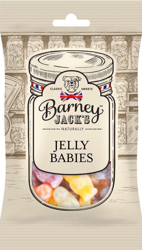 BARNEY JACK'S Jelly Babies 180g