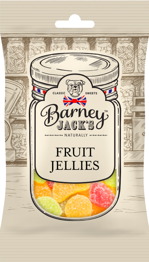 BARNEY JACK'S Fruit Jellies 190g