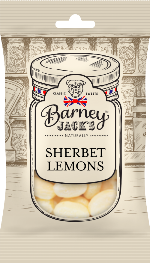 BARNEY JACK'S Sherbet Lemons 195g
