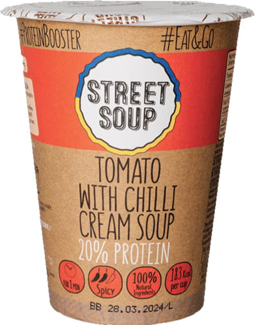 STREET SOUP Tomato with Chilli Cream Soup 50g
