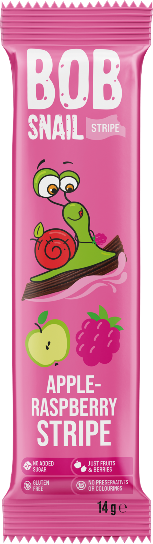 BOB SNAIL Stripe - Apple-Raspberry 14g