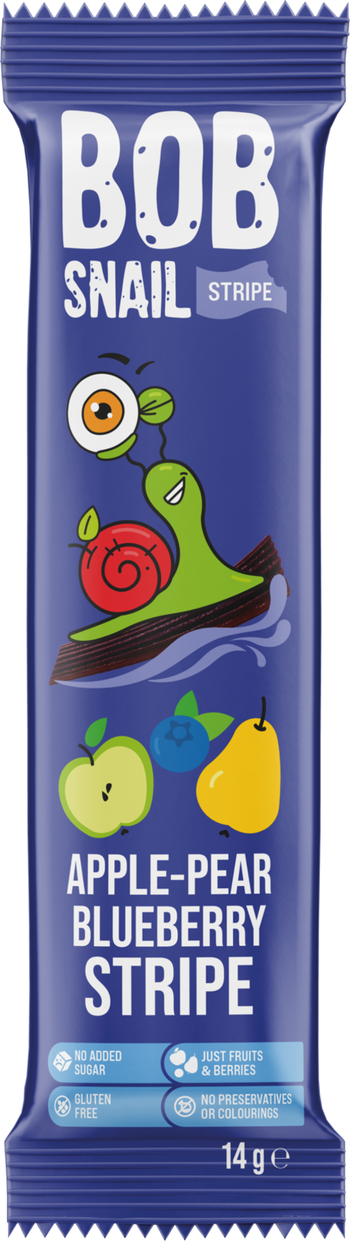 BOB SNAIL Stripe - Apple-Pear-Blueberry 14g