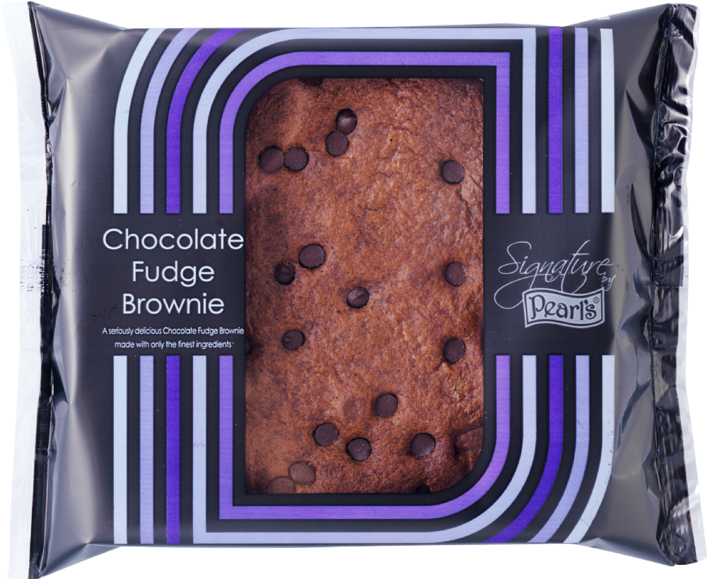 Holleys Fine Foods PEARL'S Signature Chocolate Fudge Brownie