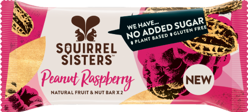 SQUIRREL SISTERS Peanut Raspberry 40g