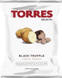 TORRES Black Truffle Premium Potato Chips 125g