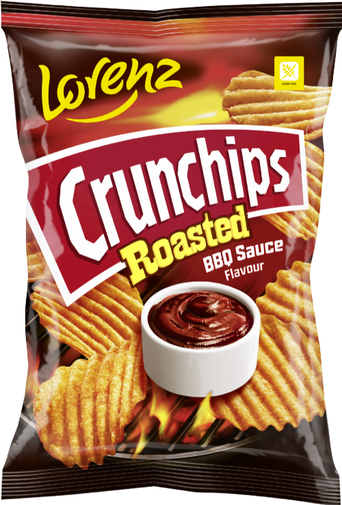 LORENZ Crunchips - Roasted BBQ Sauce 120g