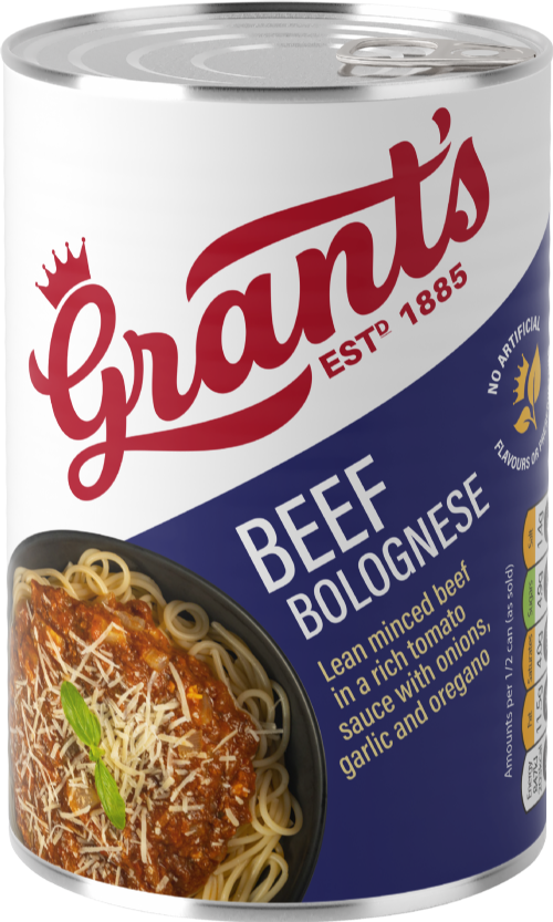 GRANT'S Beef Bolognese 392g