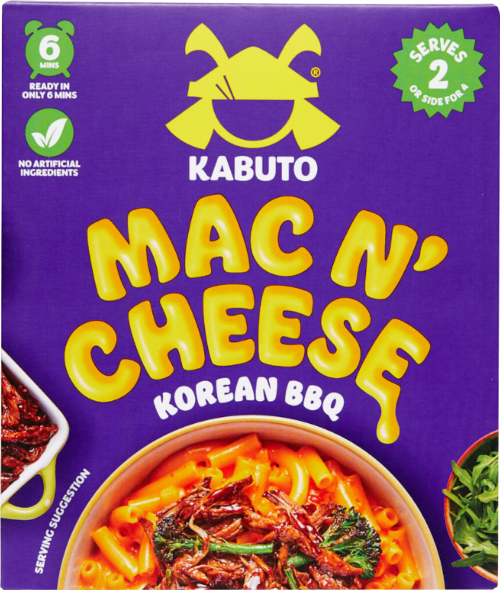 KABUTO Mac n' Cheese in a box - Korean BBQ 200g