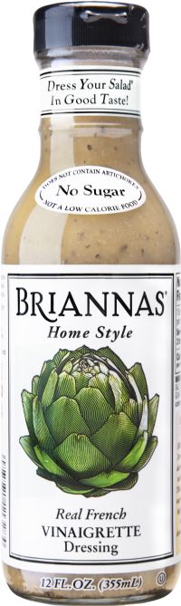 BRIANNAS Home Style Real French Vinaigrette Dressing 355ml