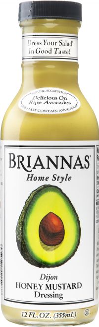 BRIANNAS Home Style Dijon Honey Mustard Dressing 355ml