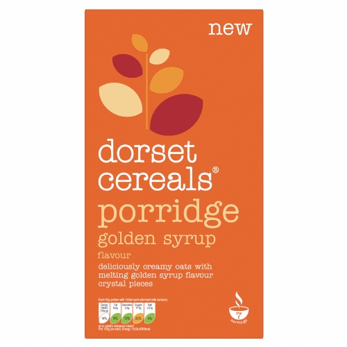 DORSET CEREALS Golden Syrup Porridge 400g