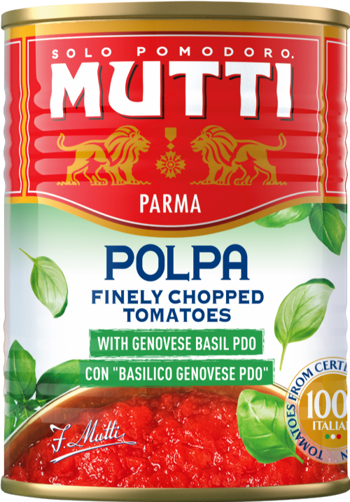 MUTTI Polpa with Basil 400g