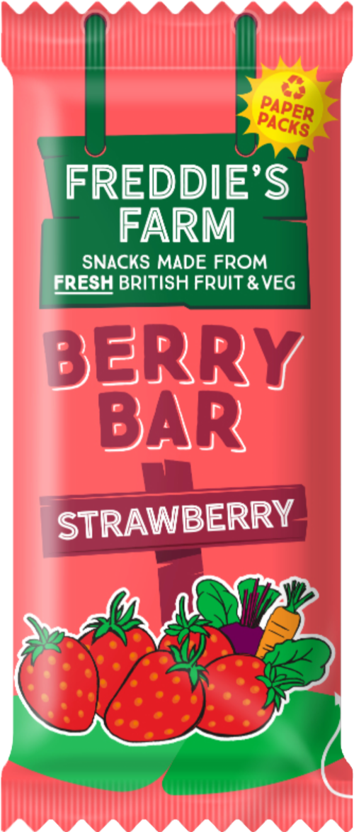 FREDDIE'S FARM Berry Bar - Strawberry 20g
