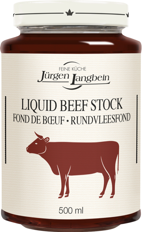 JURGEN LANGBEIN Liquid Beef Stock 500ml