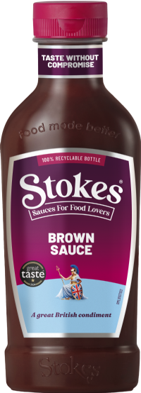 STOKES Brown Sauce - Squeezy 505g